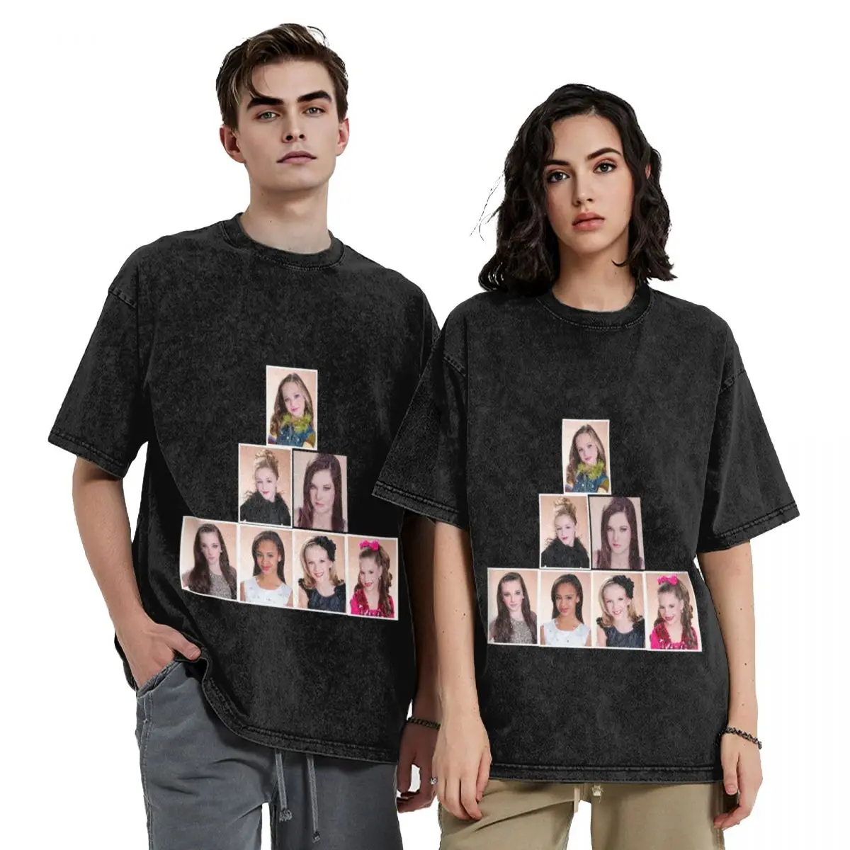 

dance moms pyramid T-Shirt man clothes oversized vintage anime shirt clothes for men