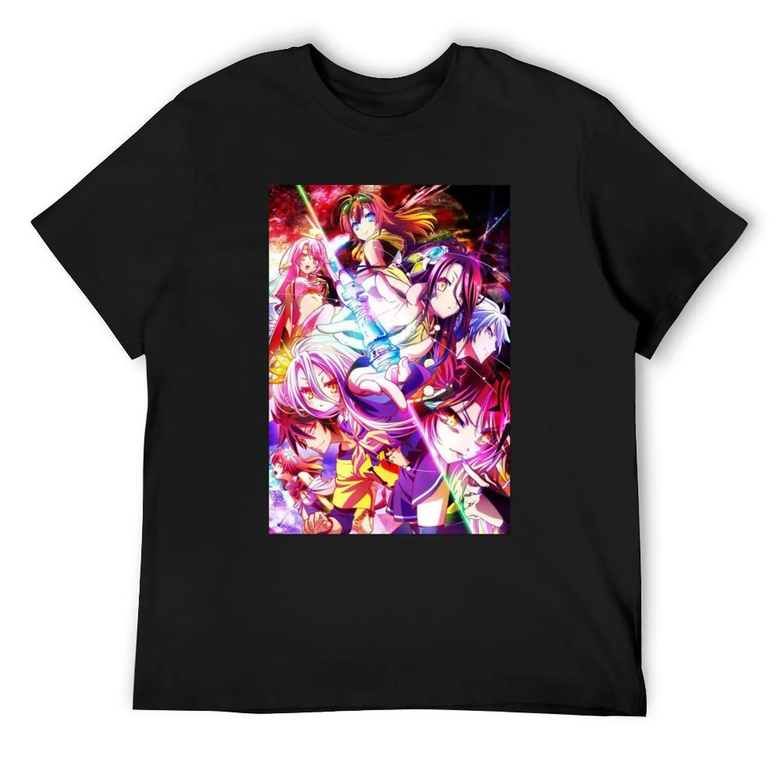 

No Game No Life Anime T-Shirt tops vintage anime shirt funny t shirts for men