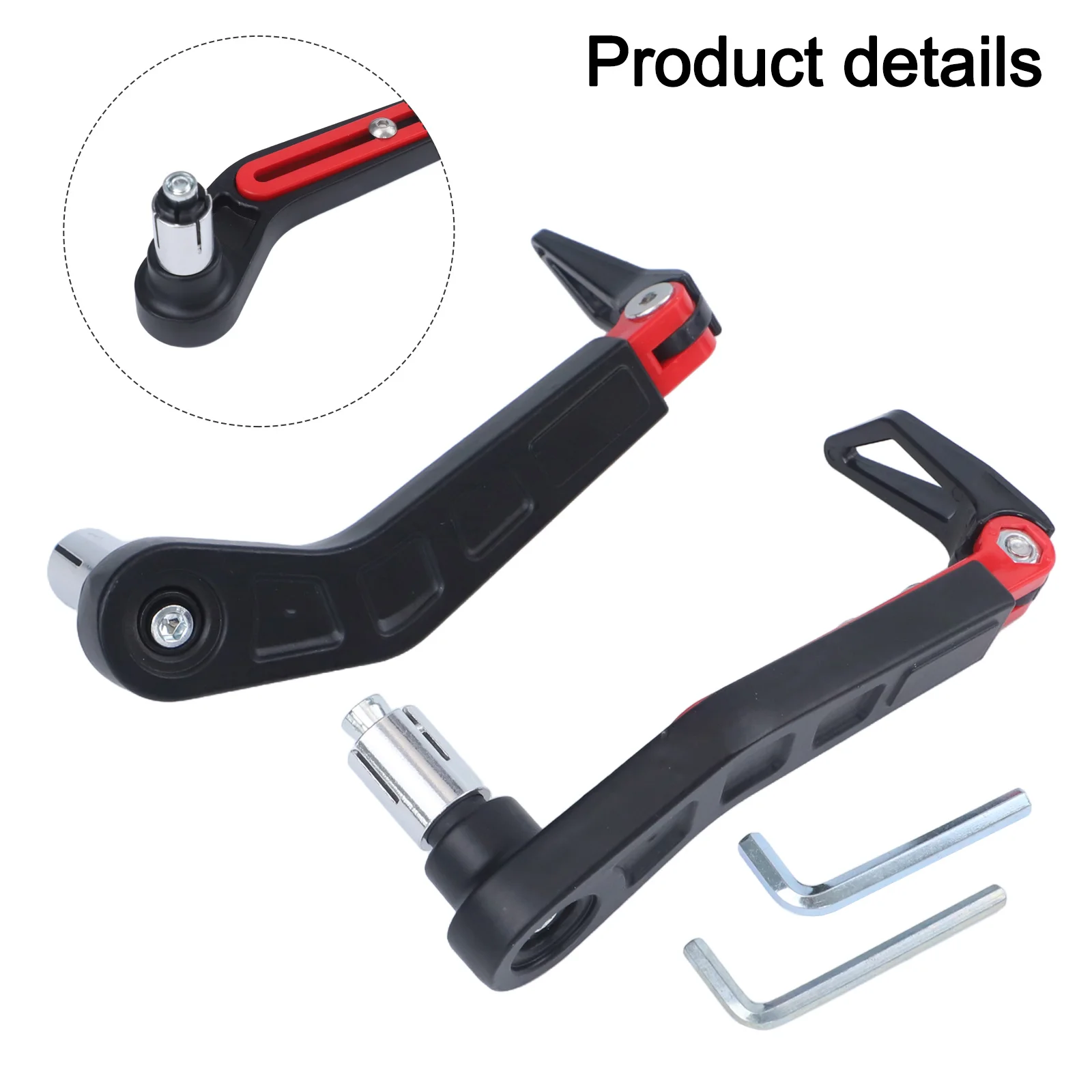 Handlebar Accessories Motorcycle Hand Guards Lightweight Construction User-friendly Design Wear-resistant Material