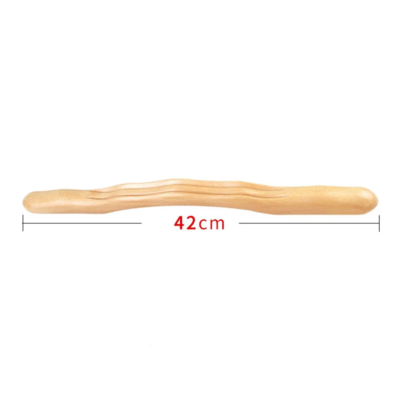 Hand Held Wooden Massage Stick, Massagem corporal, Professional Guasha Scraping Stick