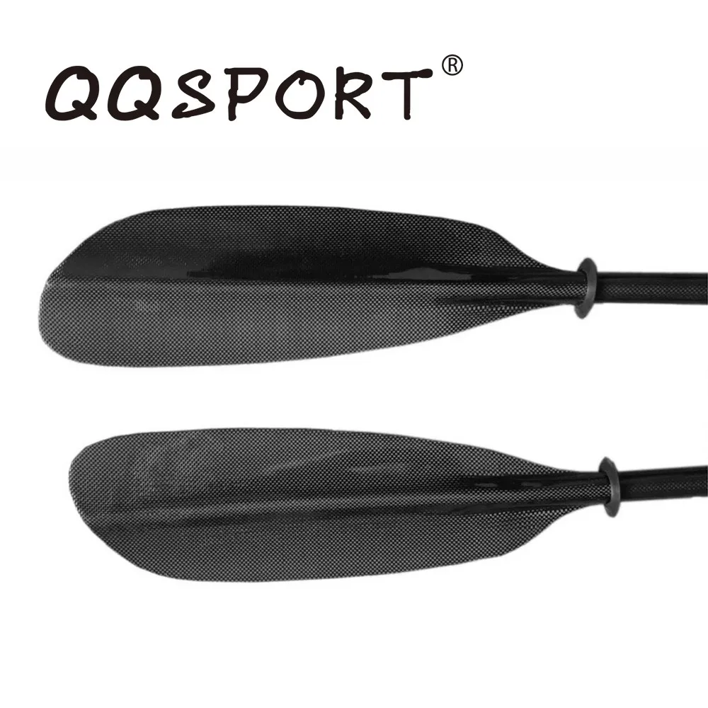 

QQSPORTPADDLE Весло для каяка из углеродного волокна, регулируемые двухсторонние лезвия, сумка для отдыха в морском стиле, свободная весло для каноэ-Q33