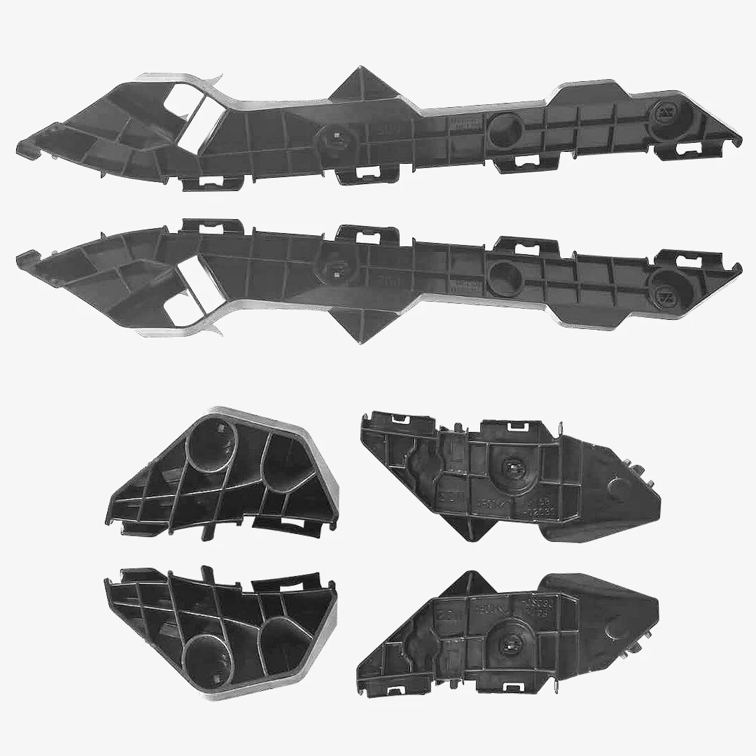 6 szt. Karoseria tylna wspornik zderzaka lewego prawego do Toyota Corolla 2009-2013 5215602100 5215502110 5256302060 5256202080 — zdjęcie 3