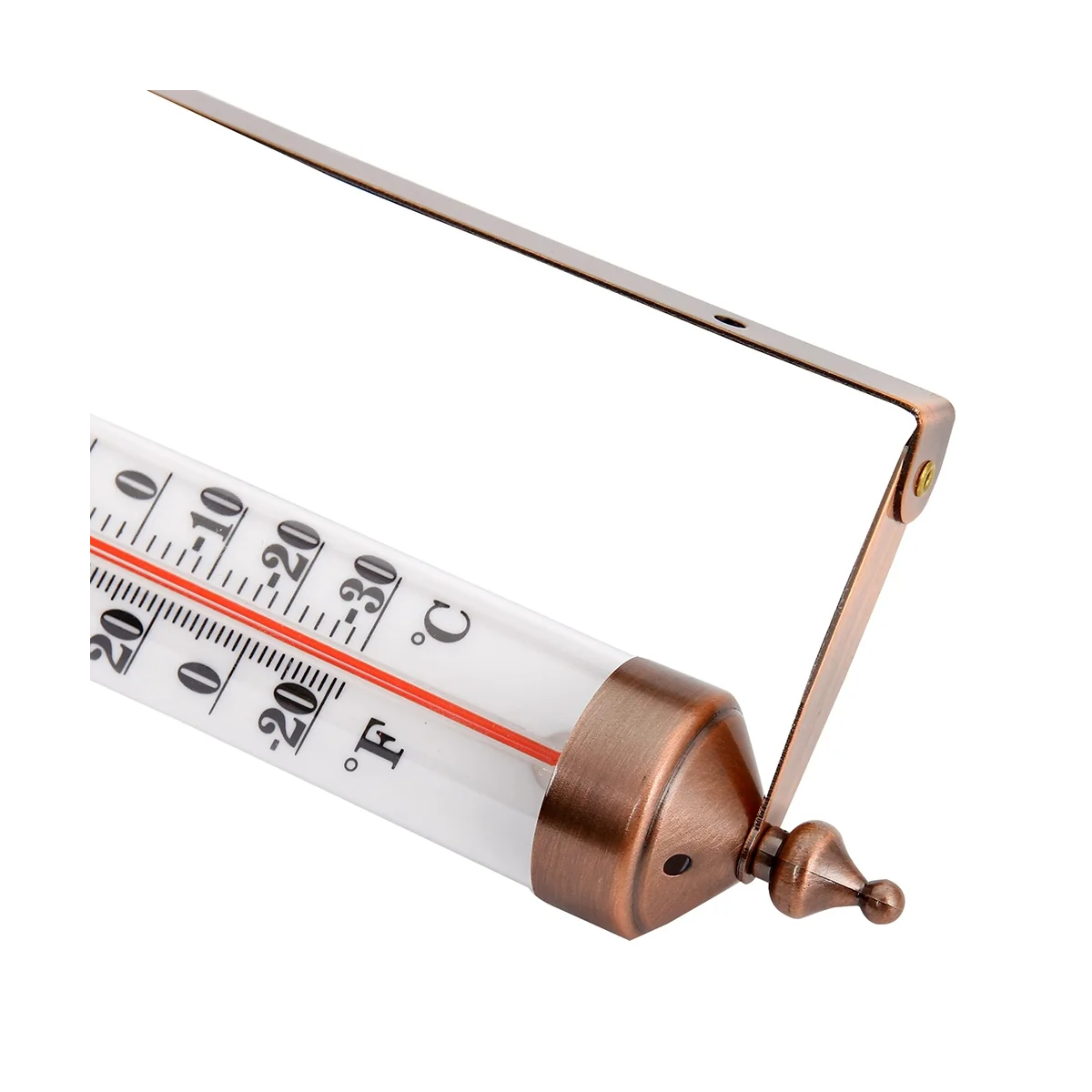 10 Inches New Premium Steel Indoor/Outdoor Thermometer Wireless Decorative