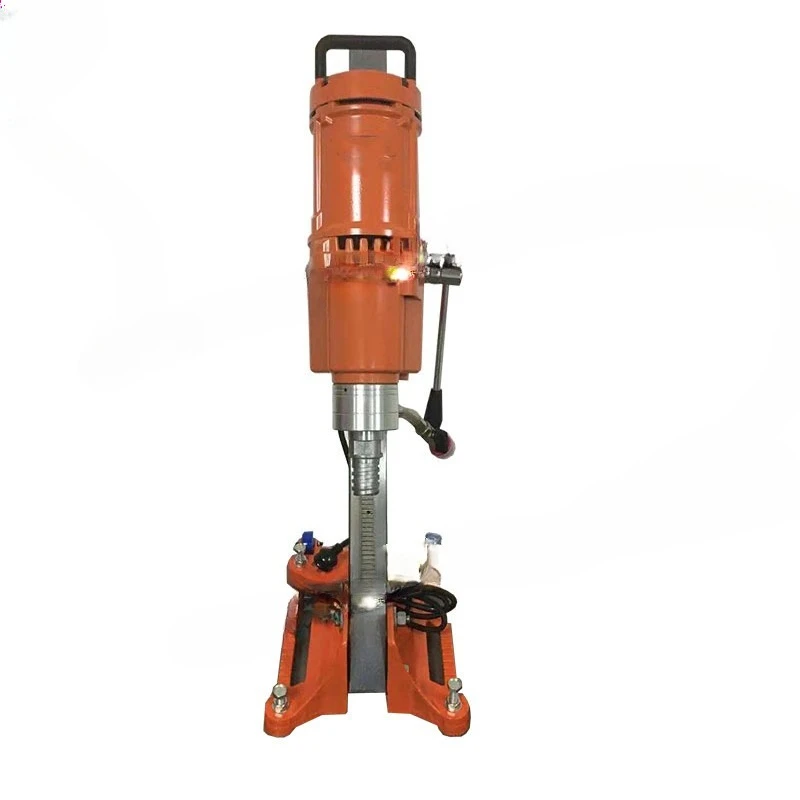 Concrete electric drilling machine, water drilling machine for small construction projects, inclined hole diamond wall