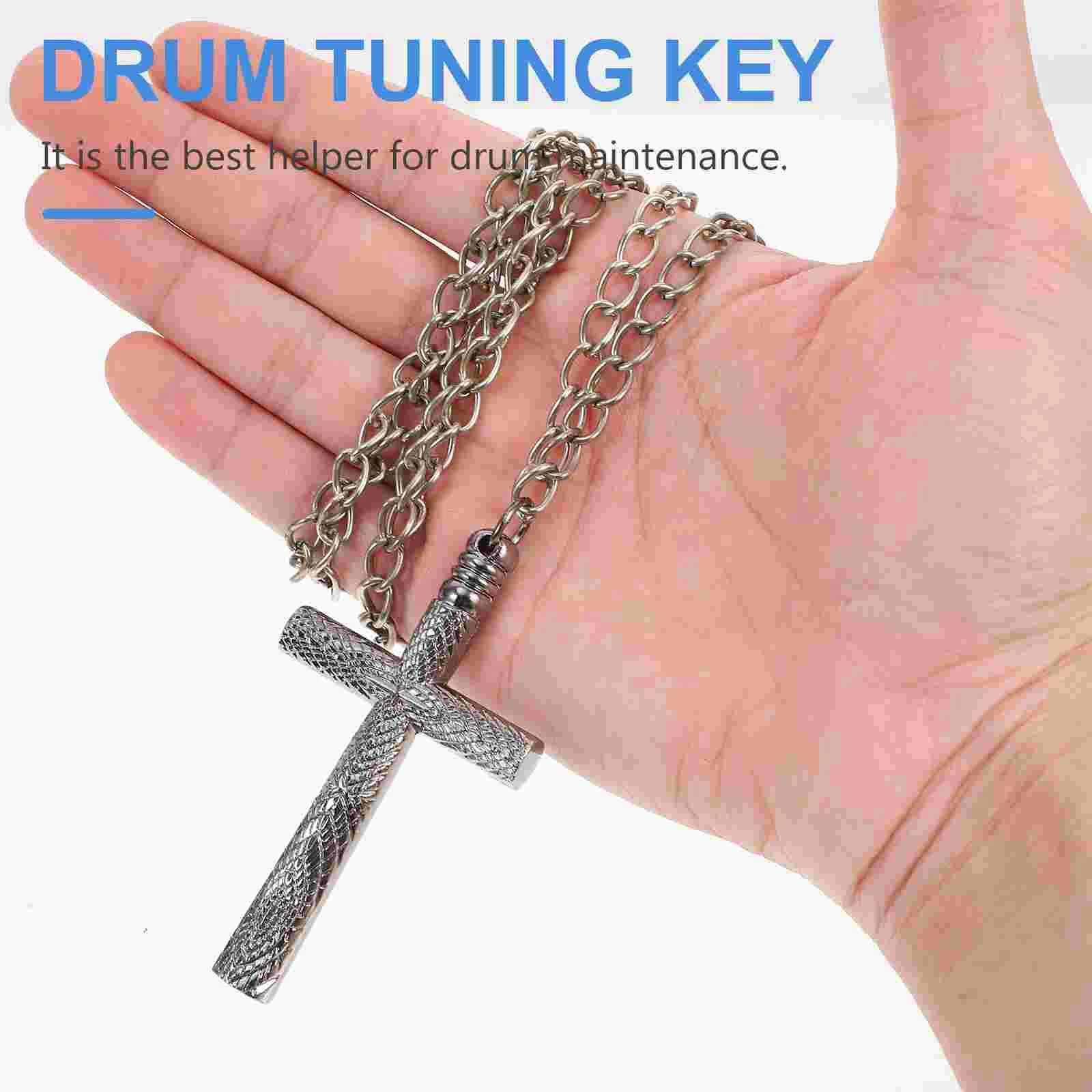 Drum Keys Adjustment Tool Steel Percussion Instrument Part Wrench Pendant Tuning Regulator