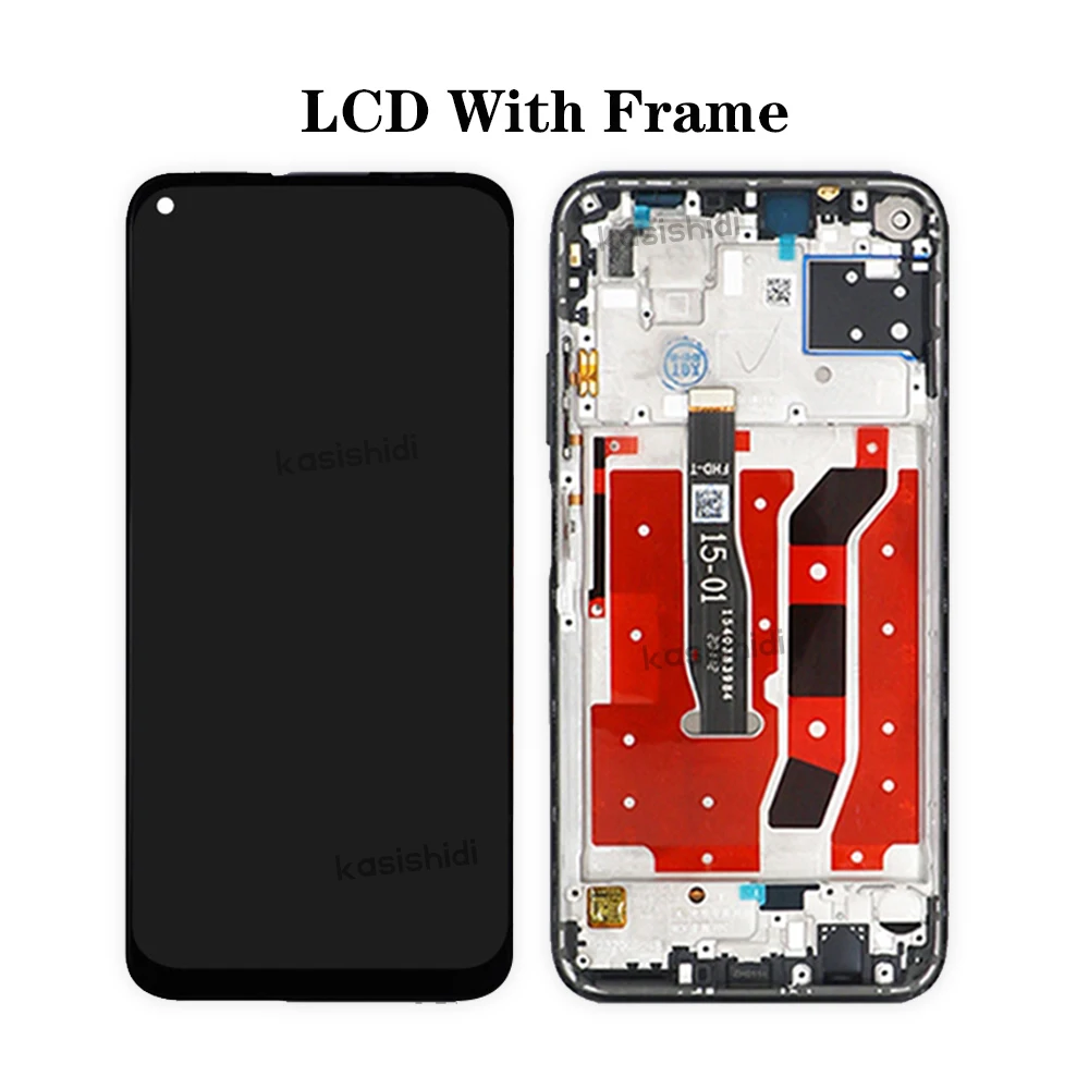 AAA+ 6.4\'\' For Huawei P40 Lite LCD JNY-LX1 Display 10 Touch Screen Digitizer For Nova 7i JNY-LX2 For Nova 6 SE Lcd P 40 Lite