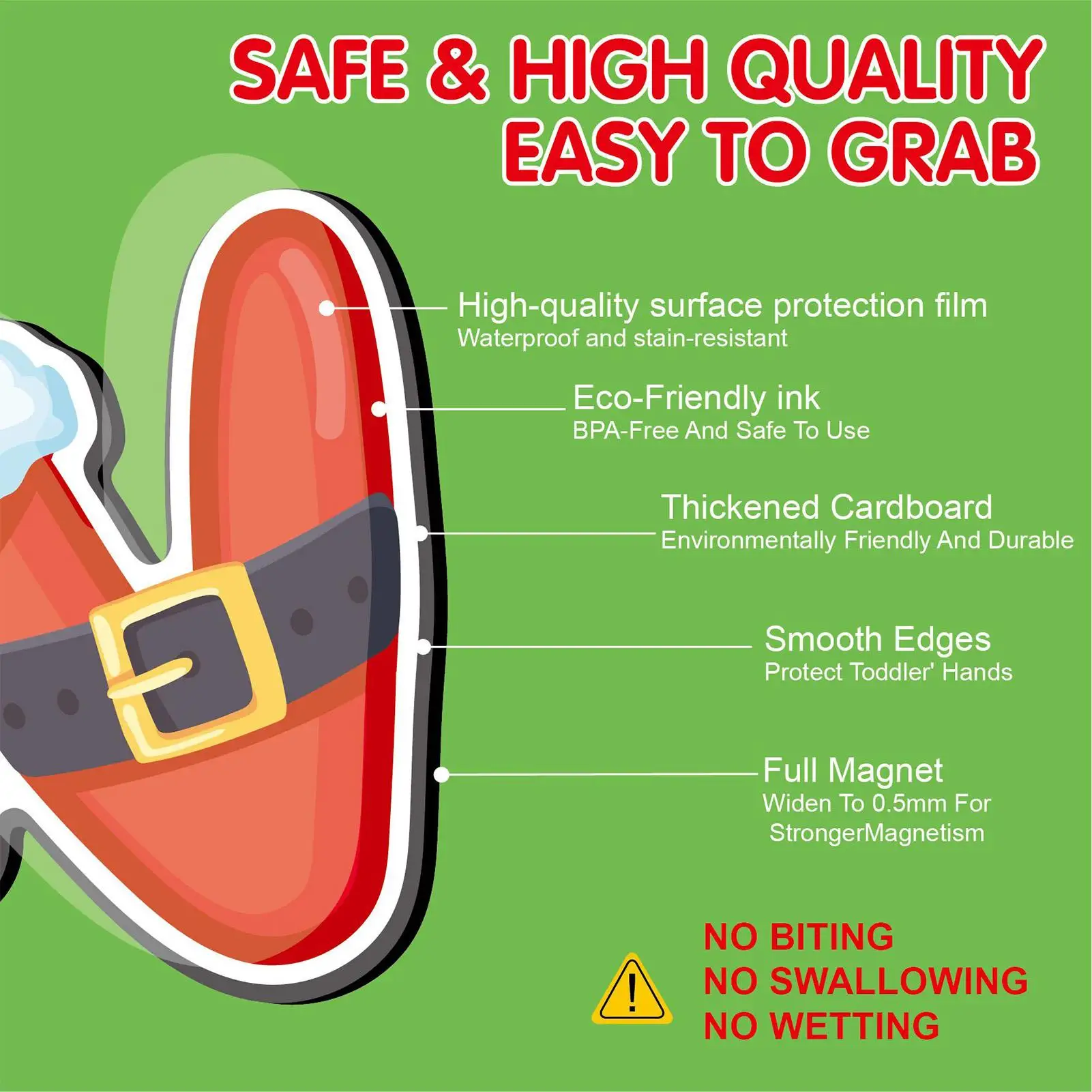 Lettere magnetiche Giocattolo prescolare Magneti da frigorifero per bambini Ragazzi Casa Scuola Aula Asilo Asilo Asilo Giorno di pioggia Viaggi