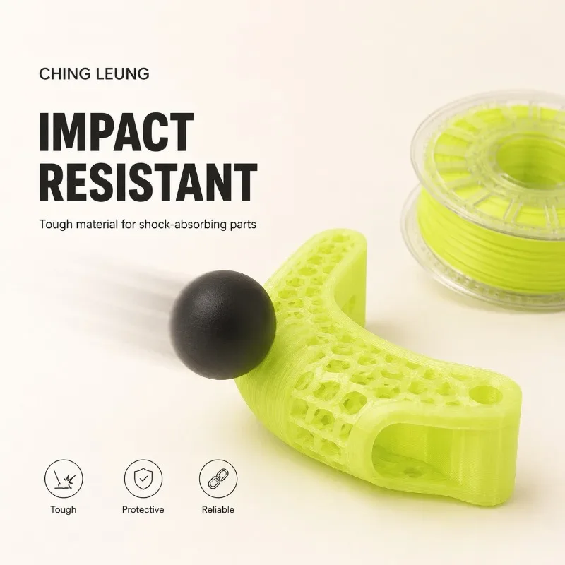 PEBA 1.75mm 1KG Flexible Shock-Absorbing 3D Printer Filament