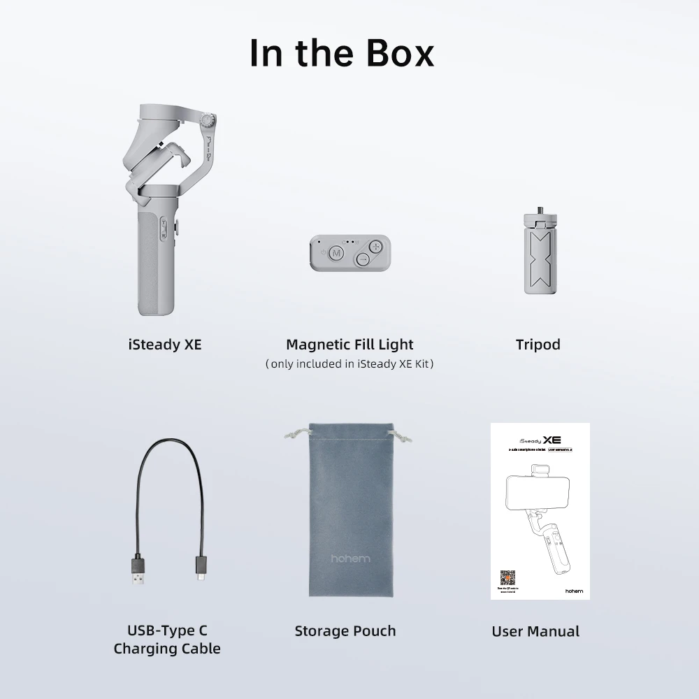 الهاتف الذكي الذكي يده Gimbal مثبت مع المغناطيسي ملء ضوء ترايبود Selfie عصا ل شاومي آيفون سامسونج