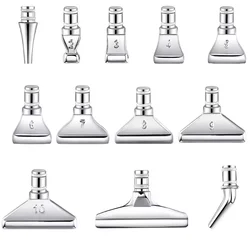 Silver Diamond Painting Tool Metal Point Drill Pen Heads Diamond Embroidery Accessories Replacement Metal Multi Placer Tip