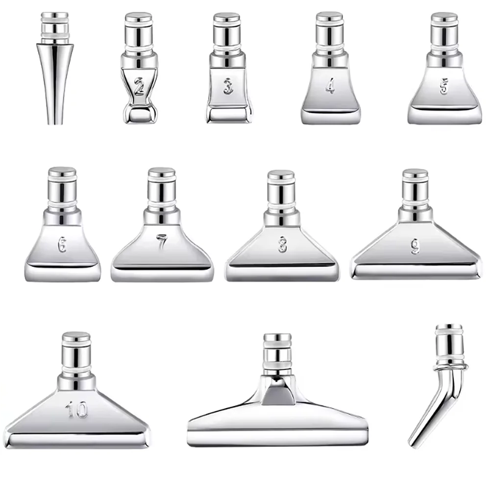 Silver Diamond Painting Tool Metal Point Drill Pen Heads Diamond Embroidery Accessories Replacement Metal Multi Placer Tip