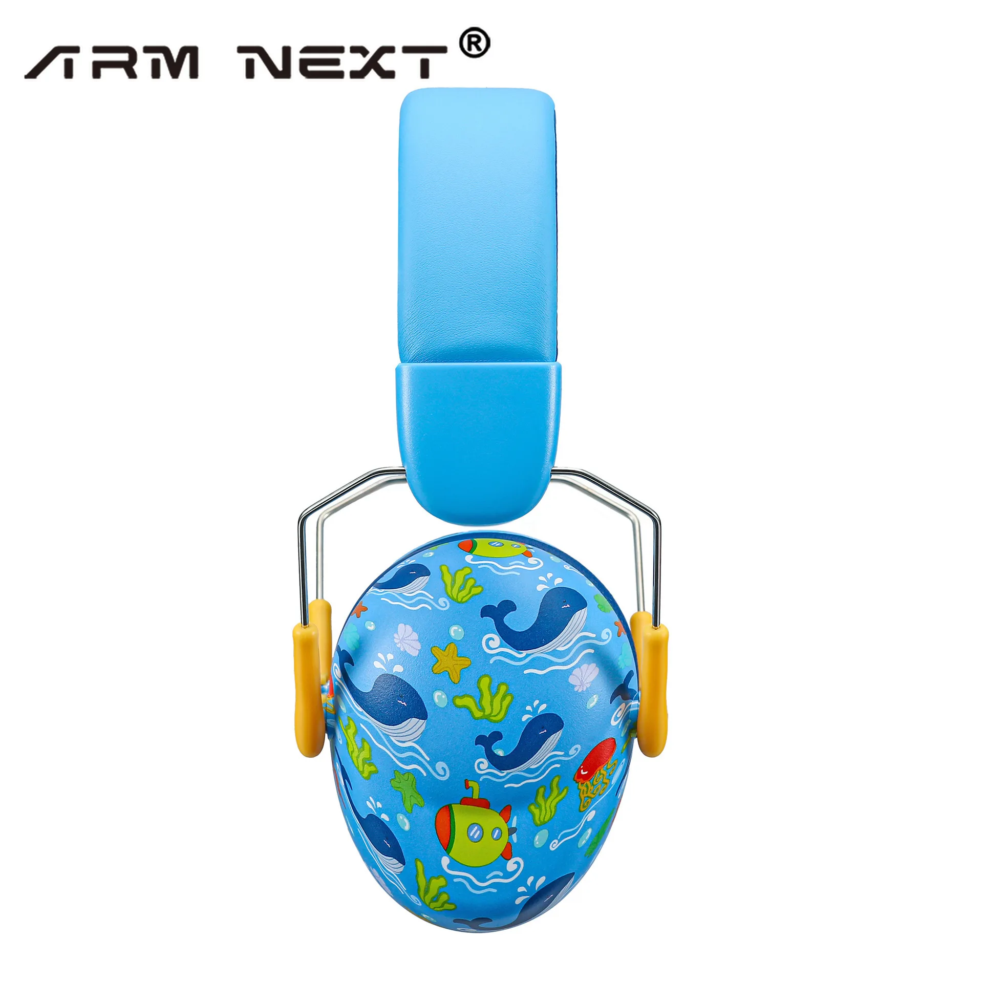 Anti-noise Earmuffs Child Ear Protector Hearing Sleeping Headphones Tactical Headset Cartoon ABS For Children Noise Reduction