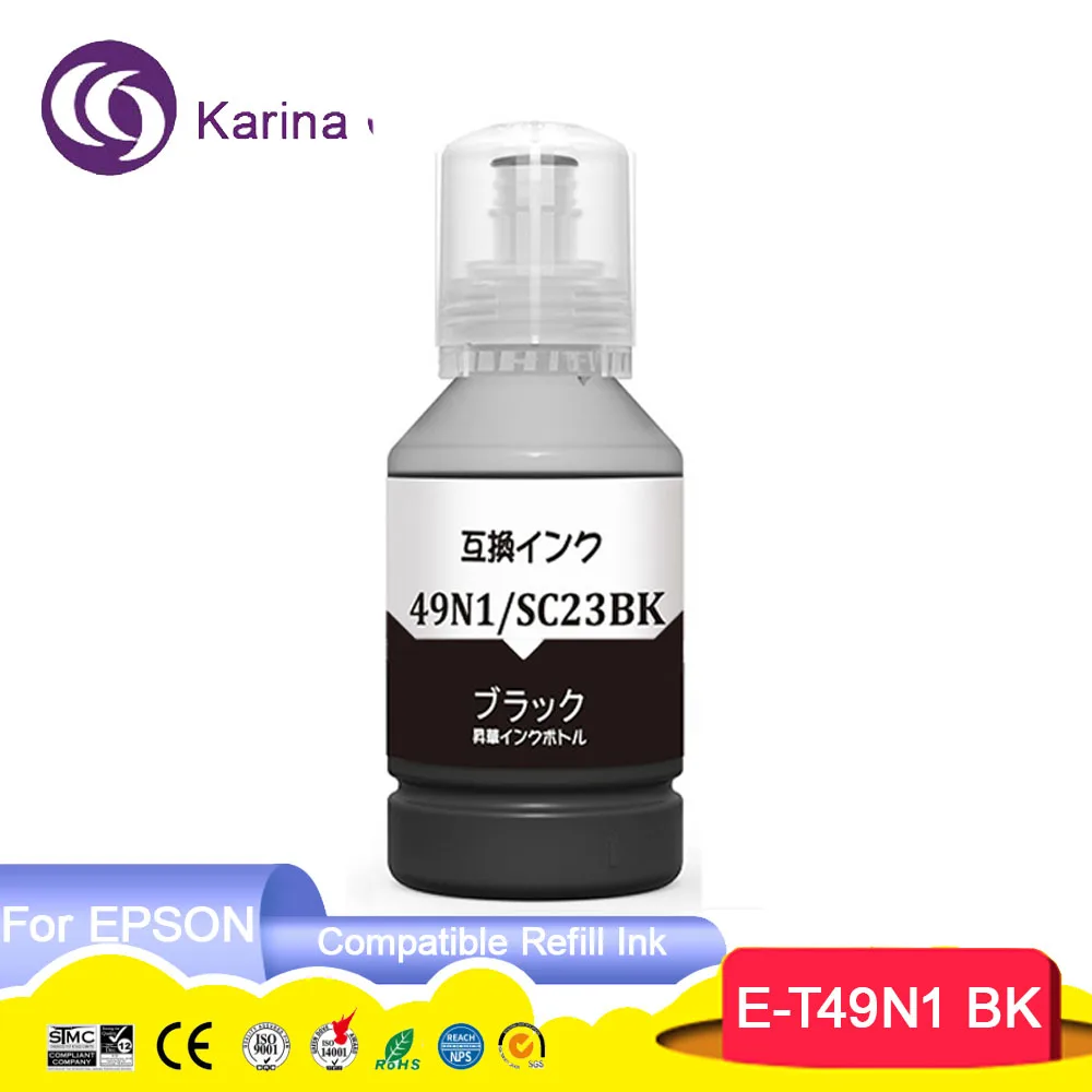 T49N T49N1 Premium Color Compatible Bulk Bottle Water Based Refill Sublimation Ink for Epson SC-F100/SC-F160/SC-F500 F501‎ F560