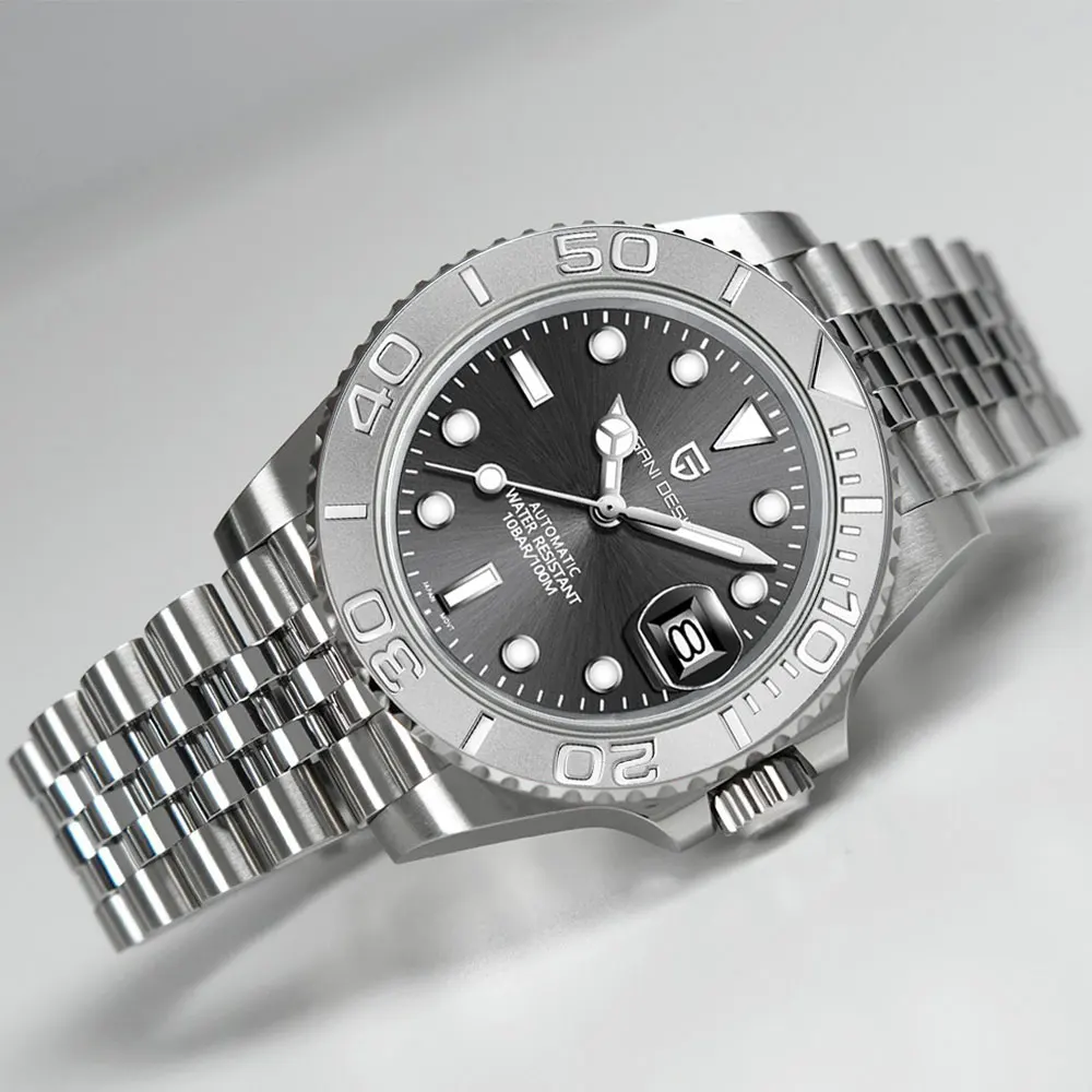 

Мужские механические часы PAGANI DESIGN, 40 мм, с сапфировым стеклом, из нержавеющей стали, водонепроницаемые, автоматические