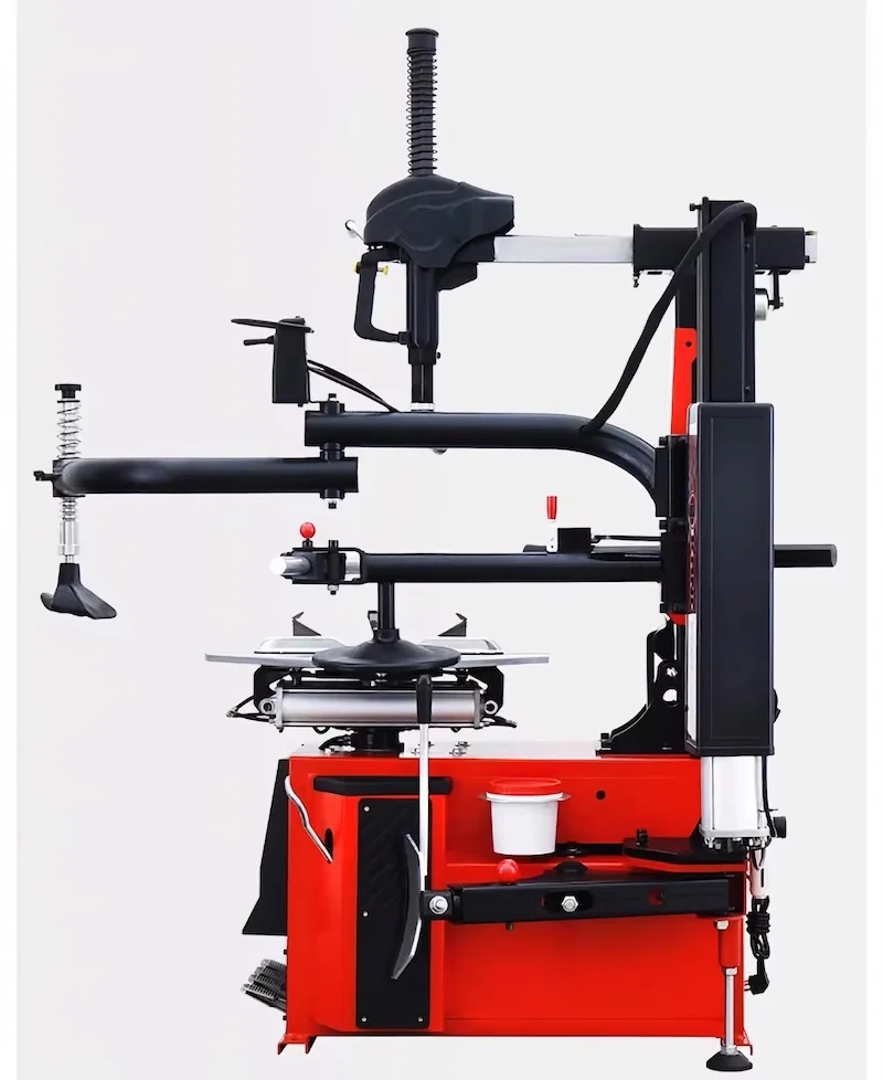 Rotary Tire Changer Machine with Helper Tyre Fitting Vehicle Tyre Changer Price for Sale Rubber Product Making Machinery