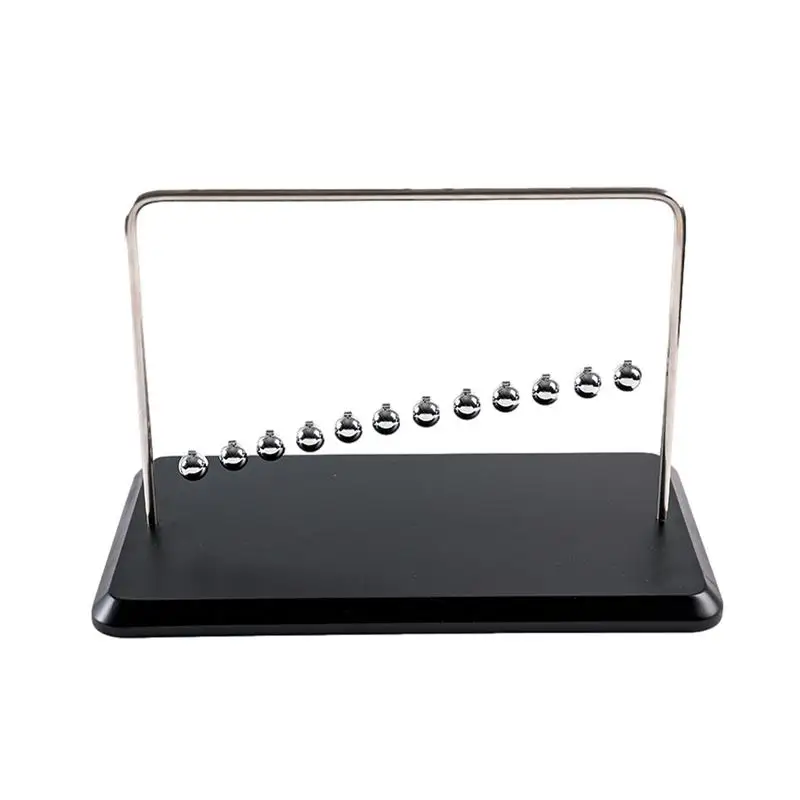 

Newtons Cradle Pendulum 12 Balls Newton's Cradle Newtons Cradle Balance Balls Science Physics Gadget Desktop Decoration Kinetic