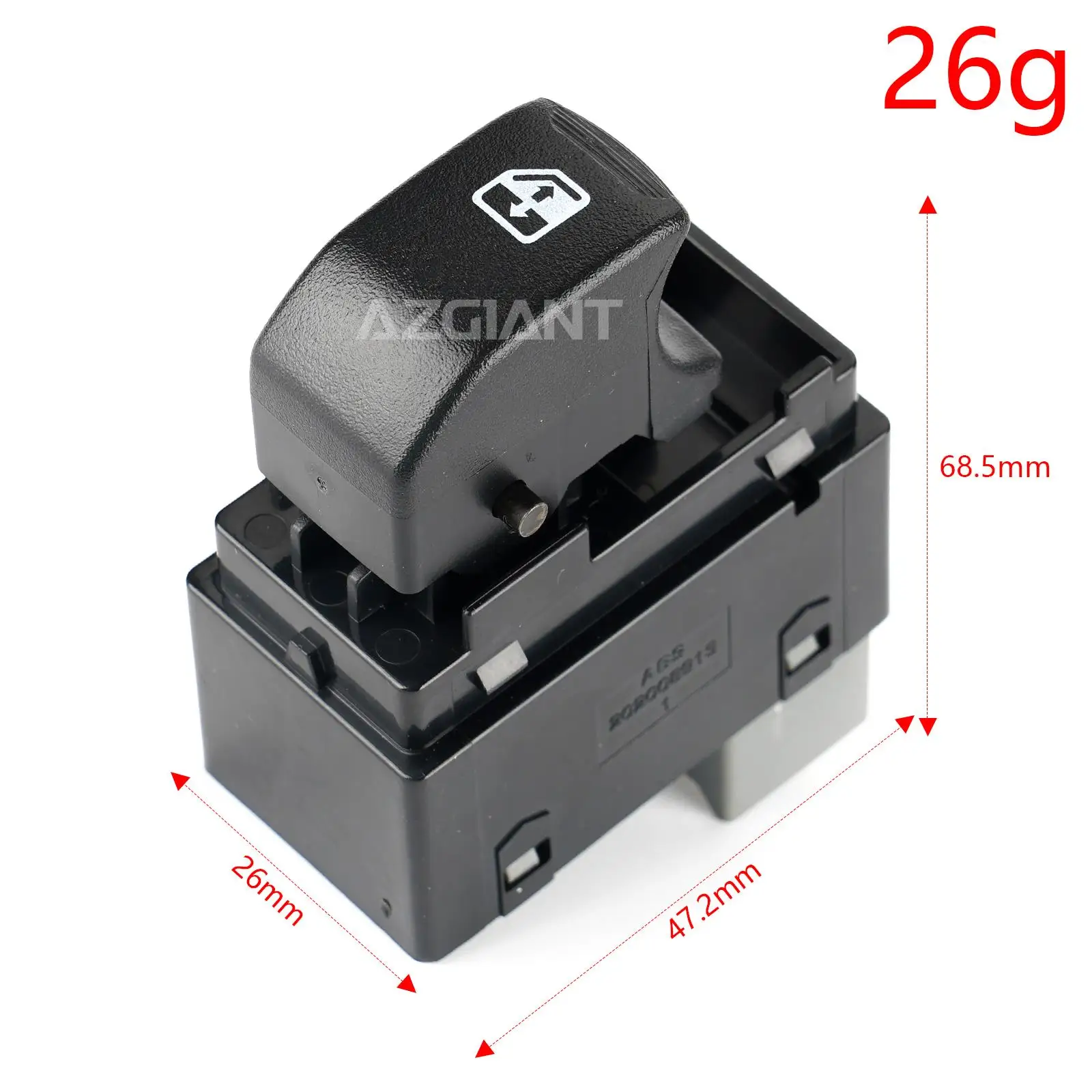 

Кнопка переключения FR для управления стеклоподъемником Chevrolet Spark 2010, 2011, 2012, 2013, 2014, 2015