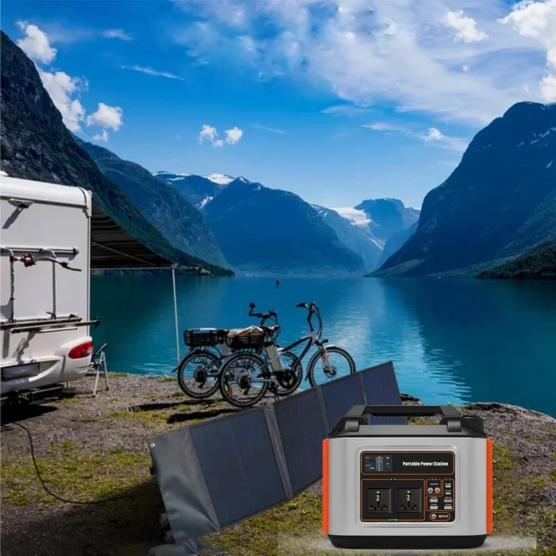 500W Portable Power Station 135000mAh solar generetor energy storage power supply outdoor emergency power station pure sine wave