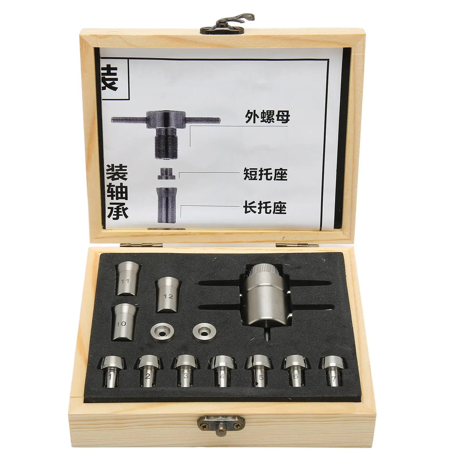 

High Handpiece Maintenance Tool Complete Dental Repair Kit Stainless Steel for installation Aid
