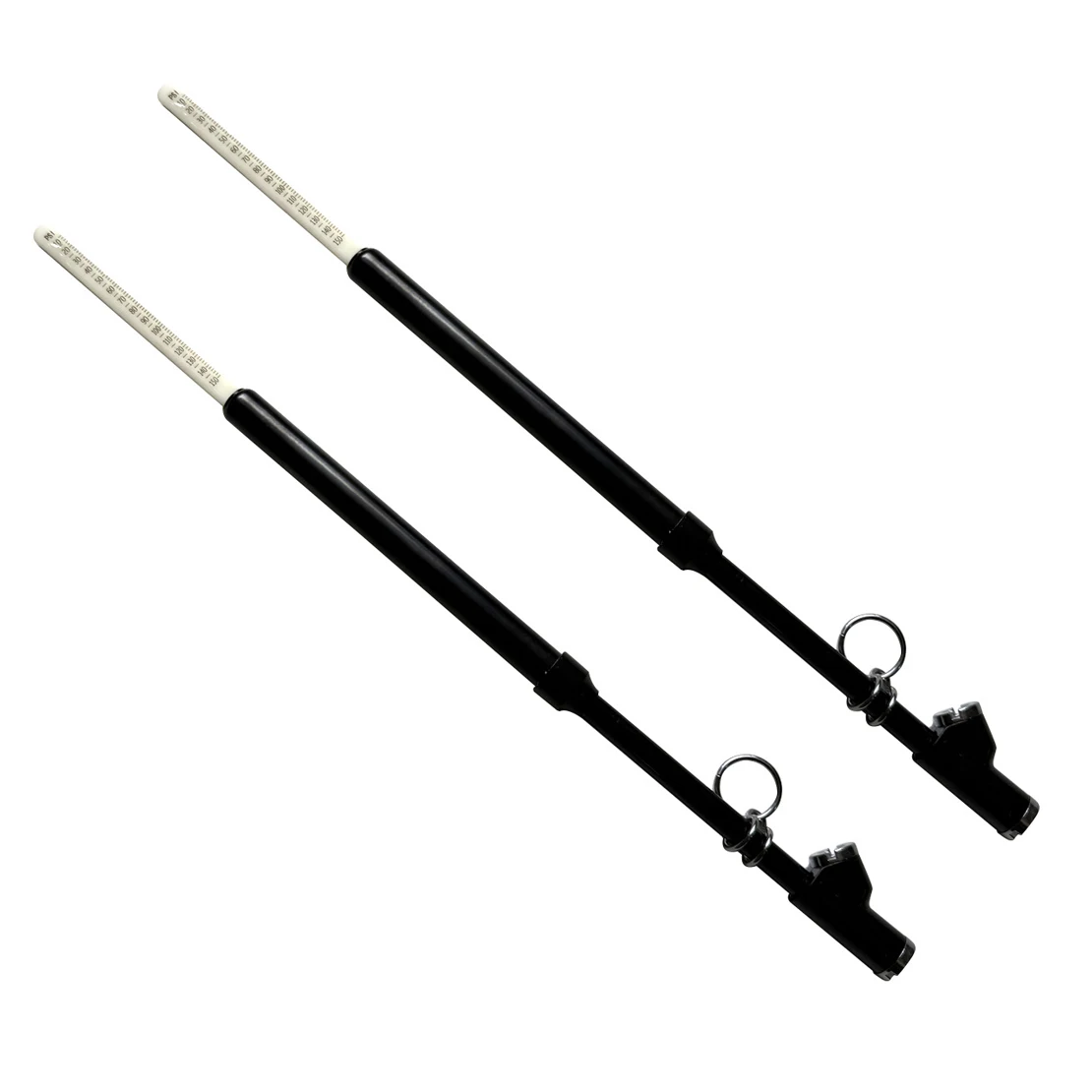 

2Pcs 10-150PSI Heavy Duty Tire Air Pressure Gauge Pen Dual Head Straight-On for Truck Car Universal