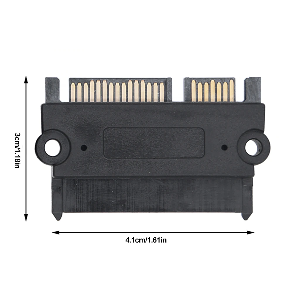 SATA Male To Female Power Data Converter 22Pin 7+15 Male To Female Converter Head SATA To SATA Converter SATA To SATA Adapter