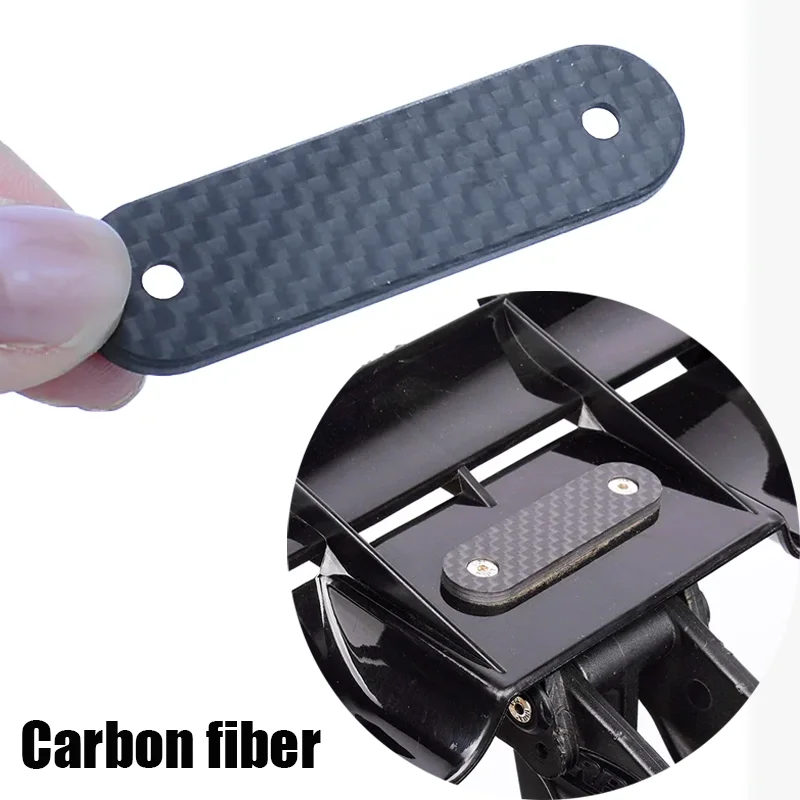 Carbon Fiber Rear Tail Wing for 1/8 ARRMA TYPHON 6S V5 TLR BLX Buggy Press Hole Spacing 40mm RC Car