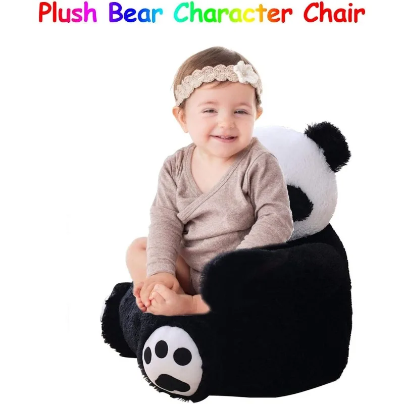 Animal Children\'s Plush Chair Kawaii Kids Sofa Couch Teddy Bear Unicorn Toddler Sofa Comfy Pillow Chair for Boys Girls Furniture