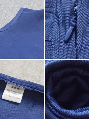 6 best sales नीली पट्टी वाली पोशाक - №3