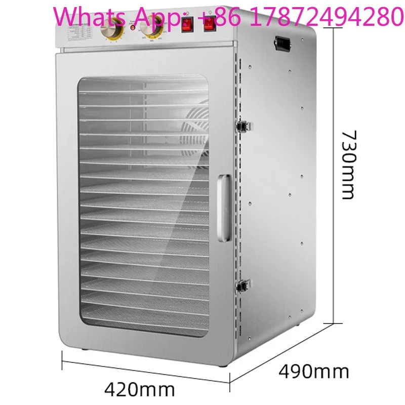 medicinal materials, Pet snacks, Meat jerky making 20-layer Fruit Drying machine, Food and vegetable drying machine