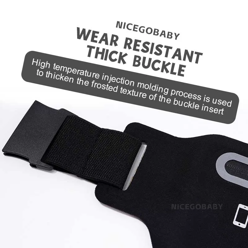 Marsupio sportivo multifunzionale da corsa all'aperto cellulare da uomo e da donna fitness tasca invisibile impermeabile ultrasottile