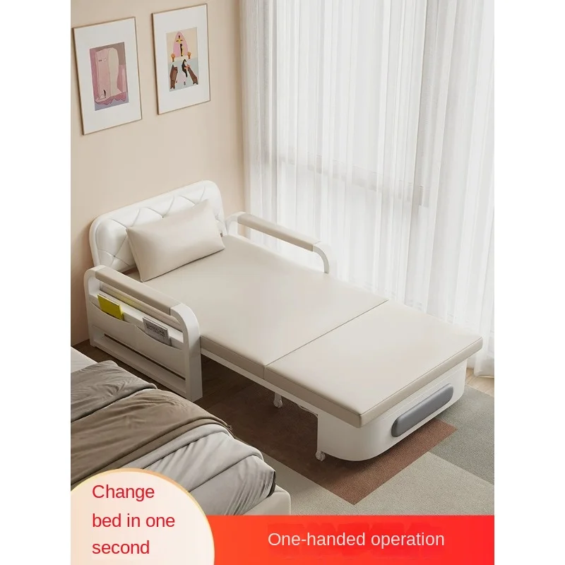 

Folding sofa bed dual use 2023 new small unit folding bed technology cloth single person balcony multifunctional and simple