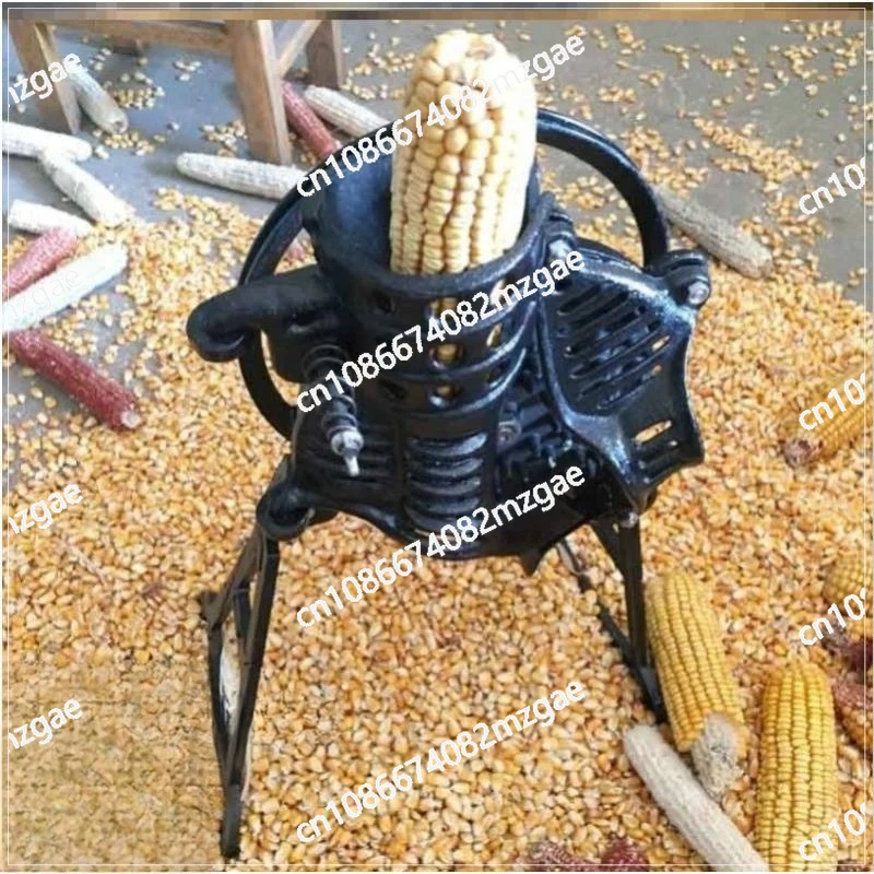 Suitable for hand-cranked grain thresher, family small manual corn peeler, electric dual-purpose corn thresher
