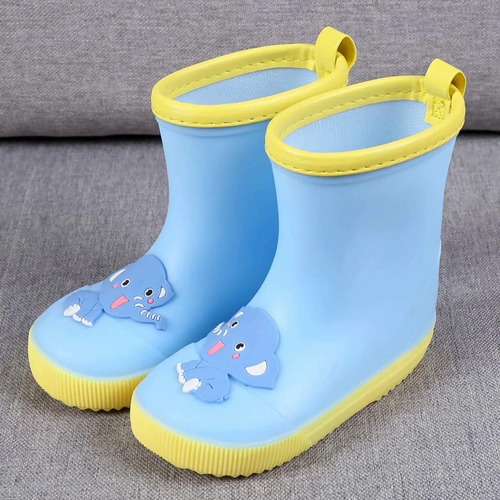 

Shoe Socks Baby Elephant Cartoon Character Rain Shoes Children's Rain Shoes Boys And Girls Water Shoes Newborn Shoes 0-3 Months