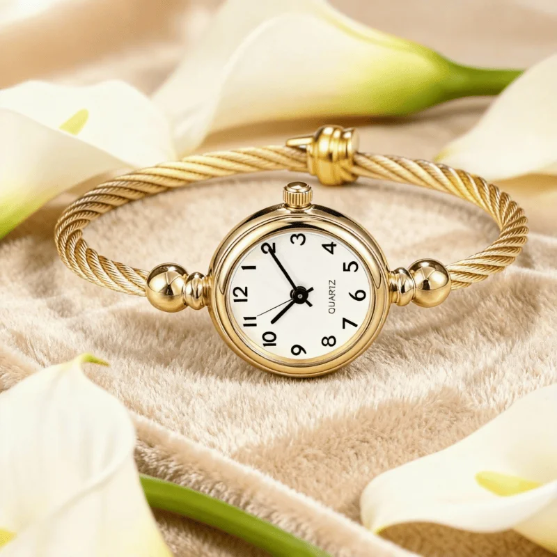 

Модные роскошные женские часы, маленькие золотые женские часы-браслет, элегантные женские наручные часы, женские часы Relojes Montre Femme