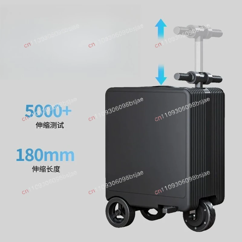 Electric suitcase 20 inches manned, can ride, travel on business trips, can board, ultra-light and large capacity