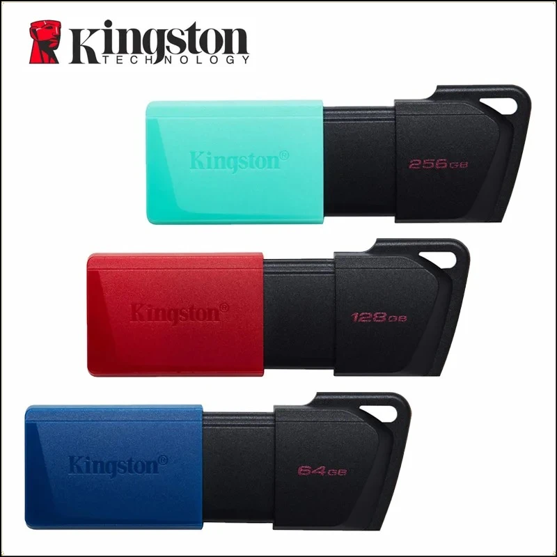 Kingston USB Flash Drive USB 3.2 Gen 1 Pen Drive 64GB 128GB 256GB Flash Disk Mini Key Memory Original Usb Stick3.2 Drives for PC