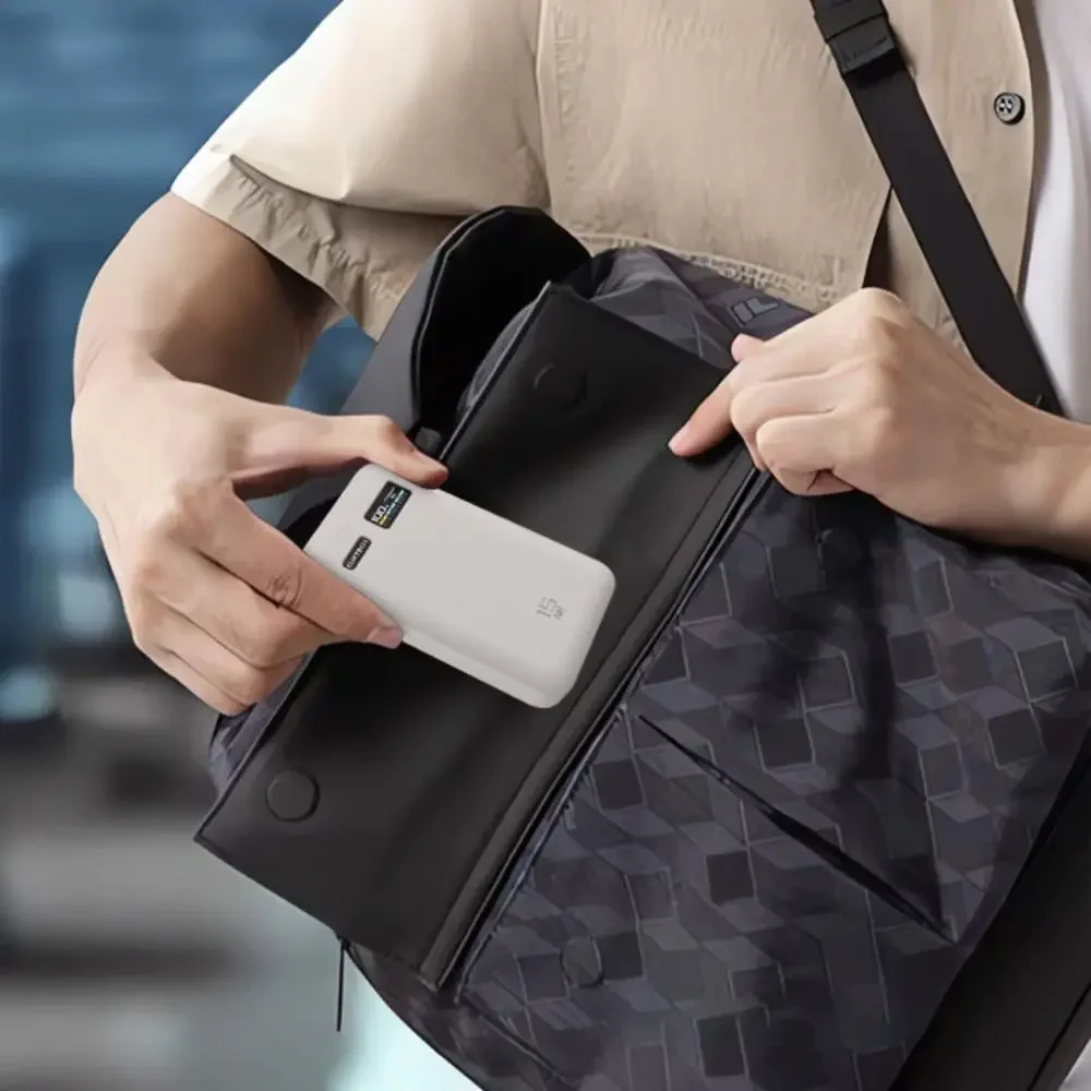 Shockproof Silicone Case Dustproof Solid Color Protective Case Soft Portable for CUKTECH No.15 AIR 15000mAh 100W