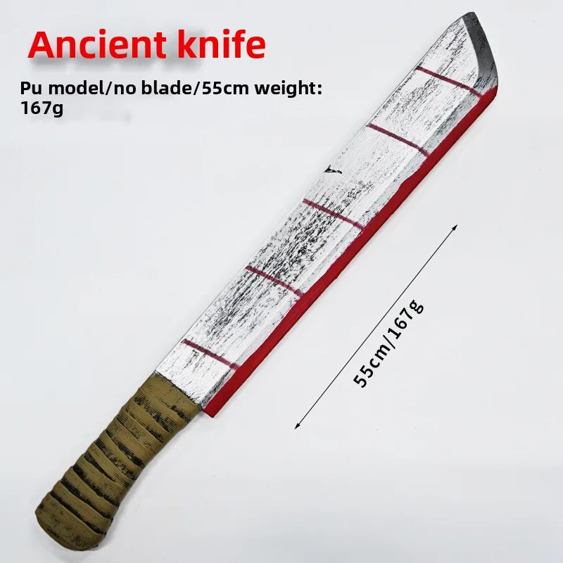 68cm/26.77in PU Cosplay Swords Medieval Model Katana Knife Props Display Sports Game Peripherals Party Supplies Halloween Gifts