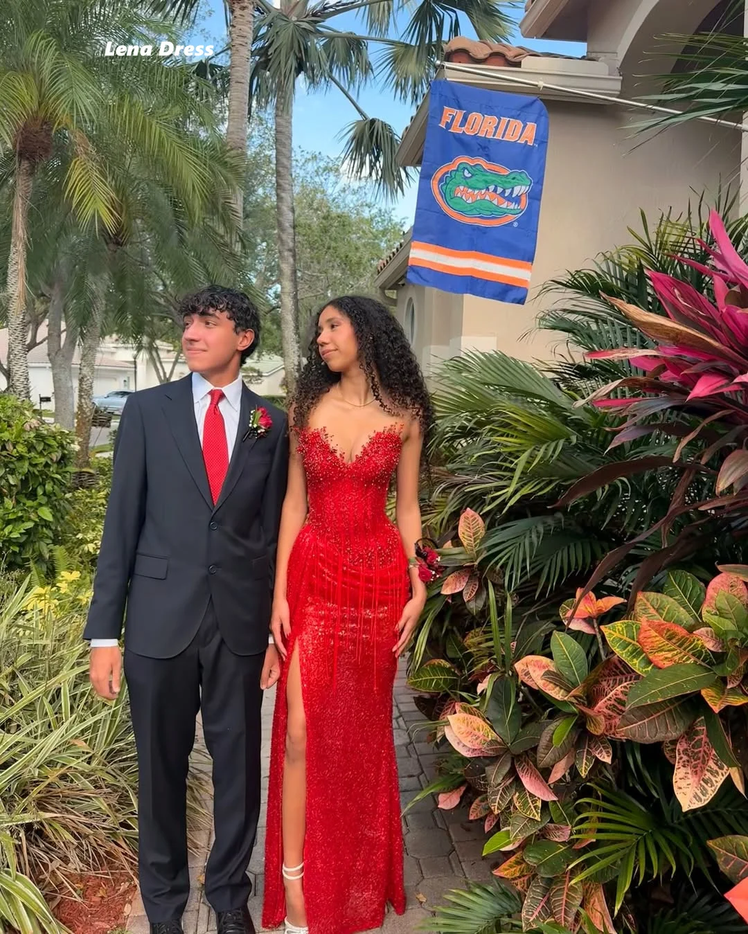 レナ シャイニー レディース エレガント ドレス 特別な機会 ビーズ ラグジュアリー プロムドレス 2025 ラグジュアリー イブニングドレス カスタムメイド マーメイド