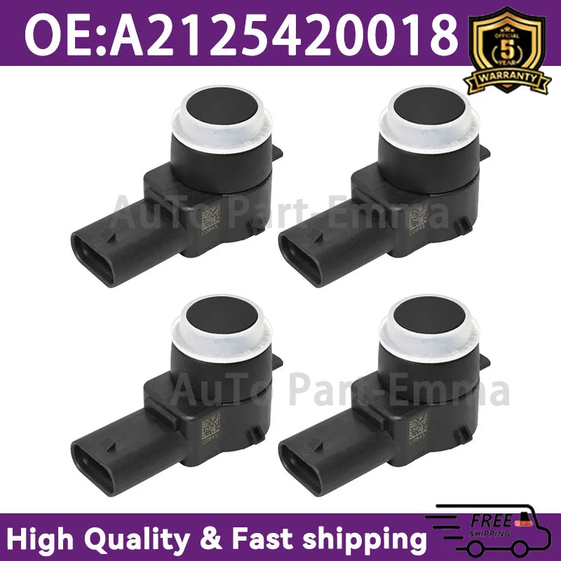 (4 шт.) PDC датчики контроля расстояния парковки для автомобиля A2125420018 для Mercedes Benz W169 W245 W245 W204 W212 W221