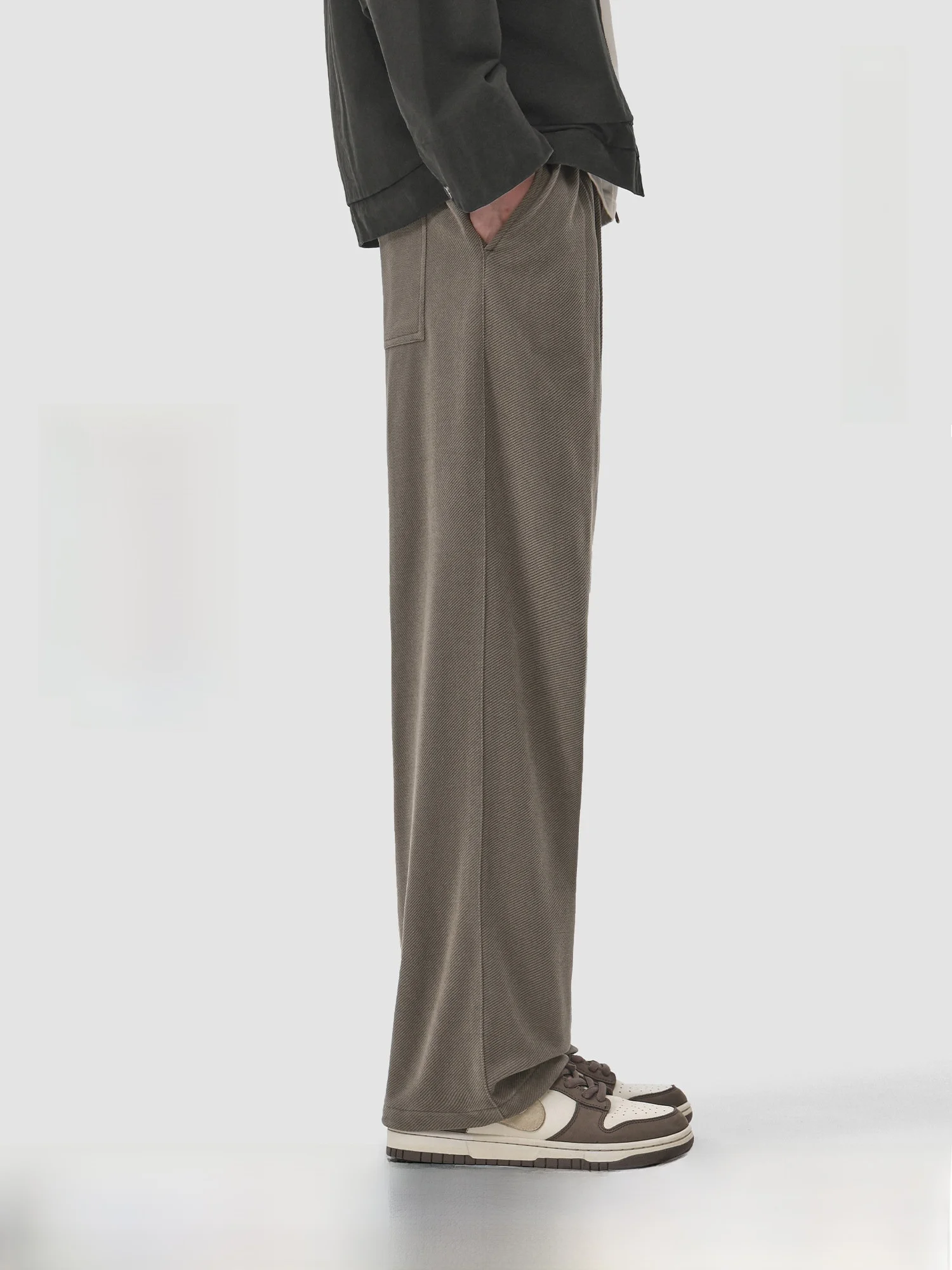 

Cleanfit Свободные мужские повседневные брюки American Sle Весенне-осенние прямые брюки Удобные дышащие брюки из полиэфирного волокна