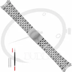 18MM 19MM 20MM Silver Gold 2 Tone Gold Jubilee Watch Band Fit For  SKX 007 005 RLX Datejust 16013,16200,16013 16233 16234