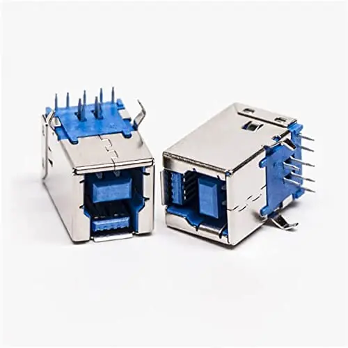 USB 3.0 Type B Female Right Angled Through Hole for PCB Mount