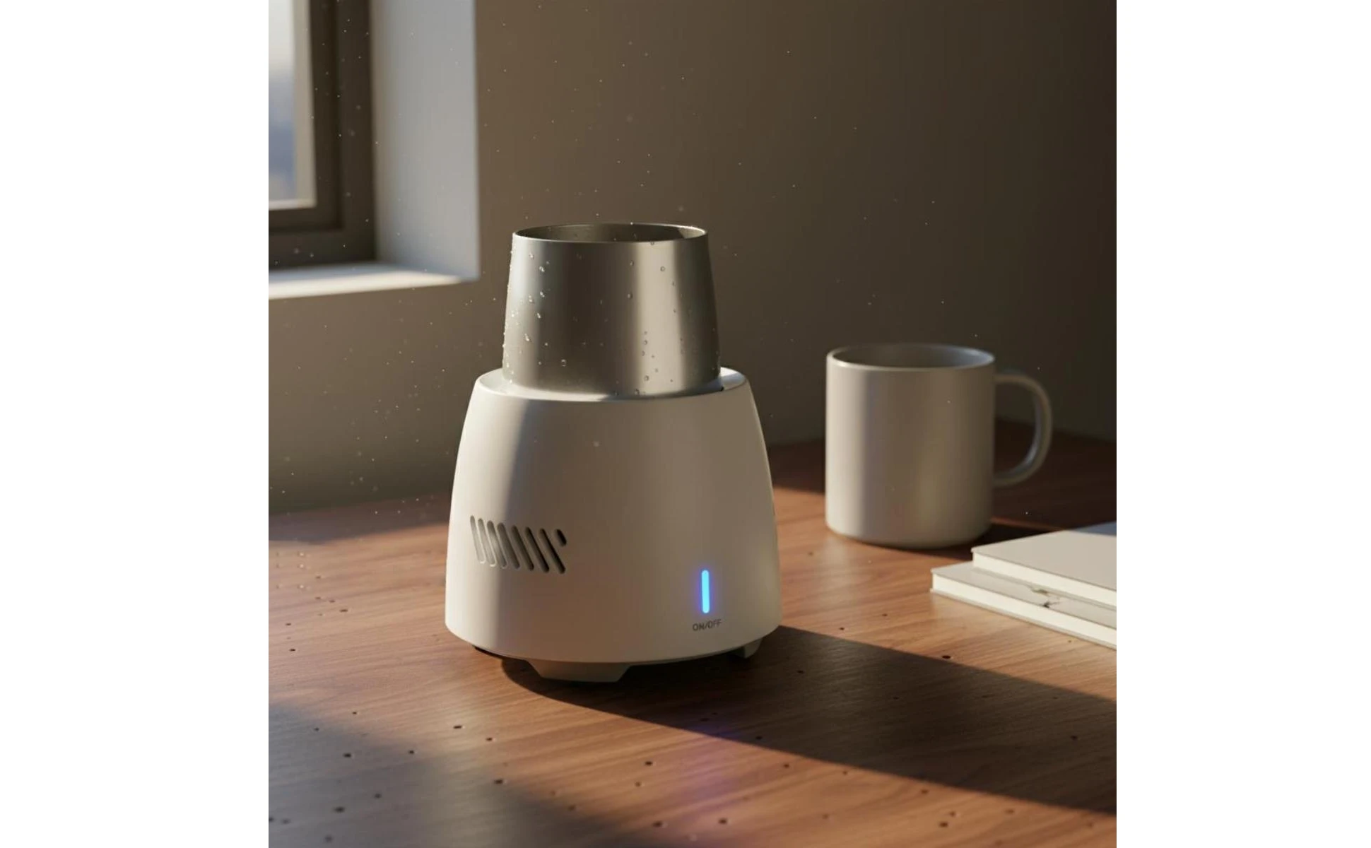 Semiconductor Cup Cooler Quick Chill Desktop Drink Chiller Desktop Beverage Chiller Quiet Operation
