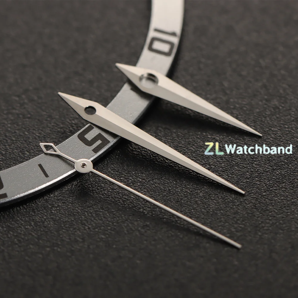 Manecillas pulidas NH35 NH36 NH37 estilo Dauphine Aiguille Presage para reloj, accesorios de reloj de pulsera, agujas de 14*18*19mm
