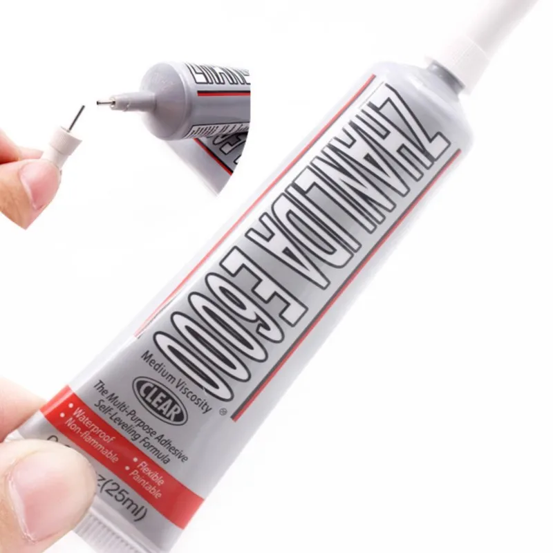 1pcs E6000 Glue For Crystal DIY Craft Tool Needles Epoxy Adhesive Strong Stg For Jewelry Crafts Fix Glue Home Welding Fluxes To