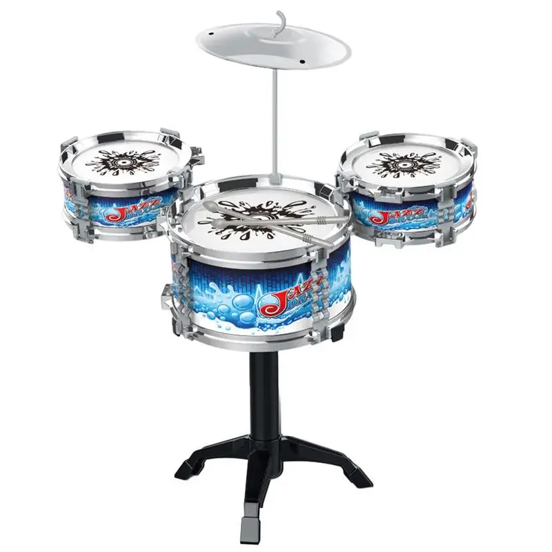 

Drum Sets For Toddler Beginner Drum Kit Junior Drum Set Support Frame Design With Small Foot Support Learn To Play And Drumming