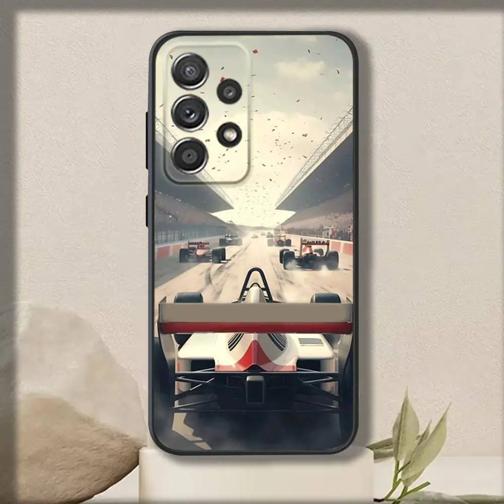 حافظة هاتف F-F1-Movie لهاتف سامسونج S 25,24,23,22,30,21,10,9,Ultra,Plus,Lite,FE,4,5G حافظة سوداء ناعمة #6