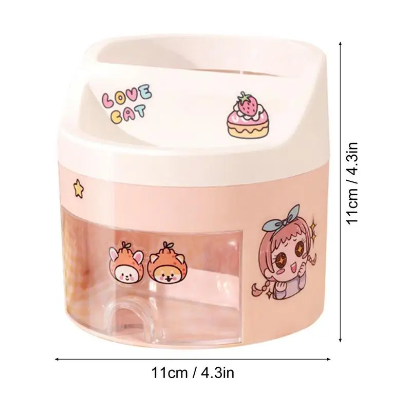 Милый держатель для ручек для стола, органайзер для карандашей, стильный настольный держатель для ручек, креативный многофункциональный держатель для карандашей для