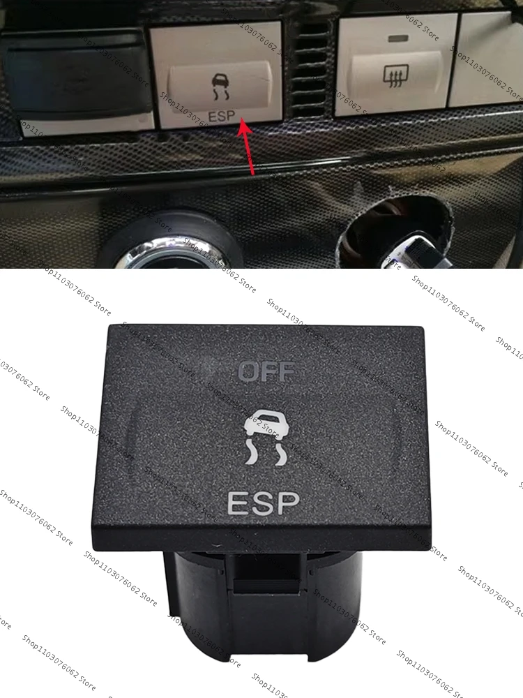 For Ford Focus MK2  C Max  Transit MK4 Car ESP Switch Electronic Stability Program Button 3M5T2C418BE